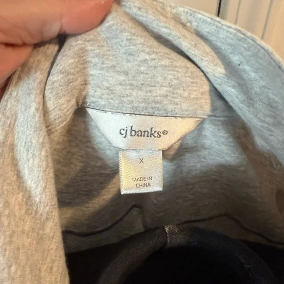 CJ Banks Light Gray Jacket - Picture 6 of 6